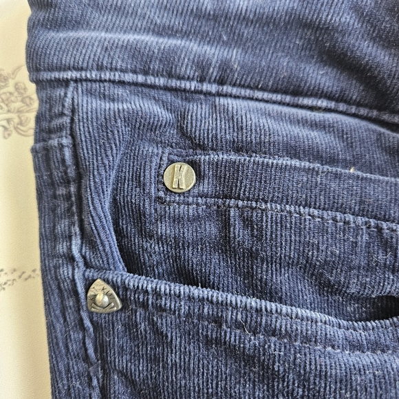 Kut from the Kloth Diana Skinny Dark Blue Corduroy Pants, Size 8P - Picture 9 of 11